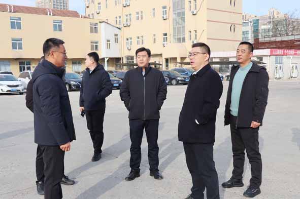 牟平區(qū)委常委、副區(qū)長韓文全一行蒞臨牟平公司督導(dǎo)安全工作